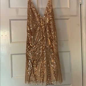 Sequin Mini Dress